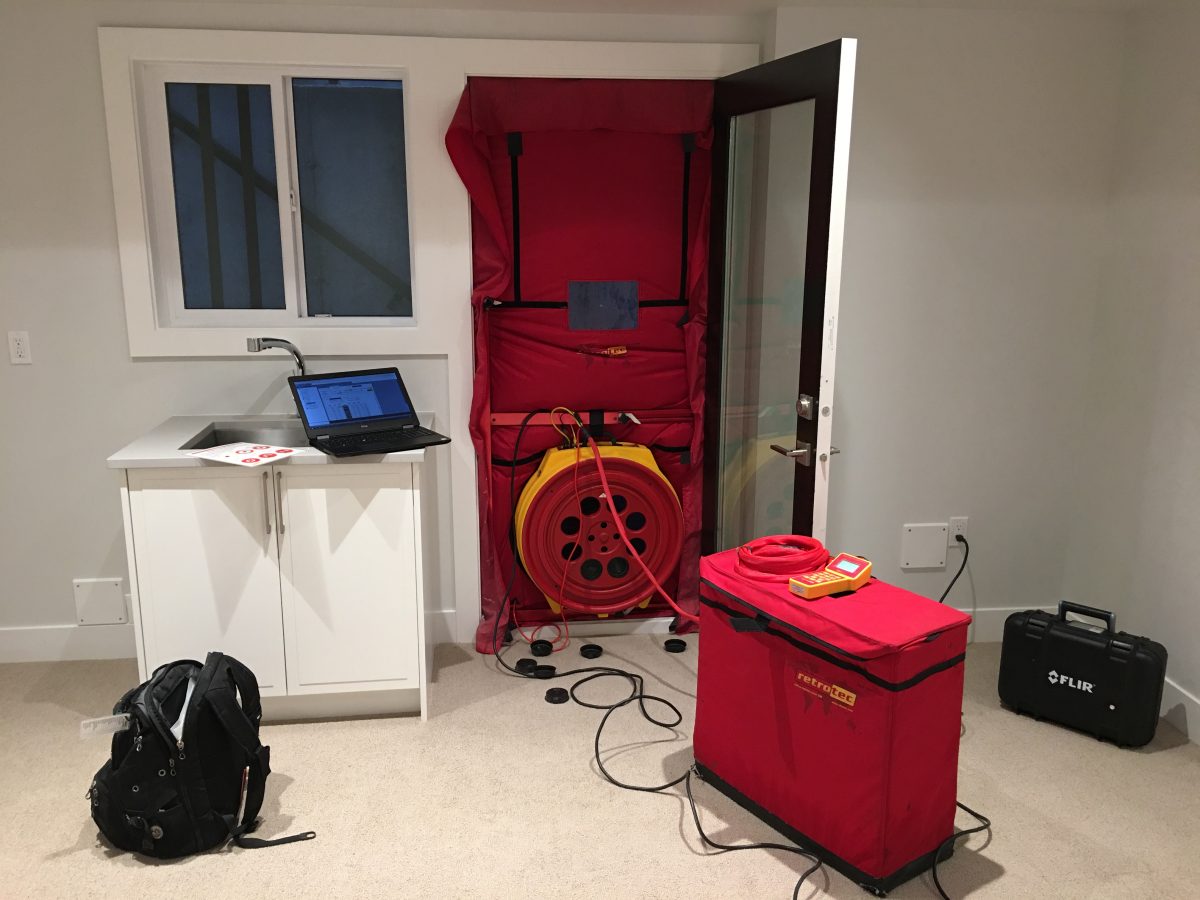 Picture of Airtightness Testing of Buildings - E3 Eco Group Inc.